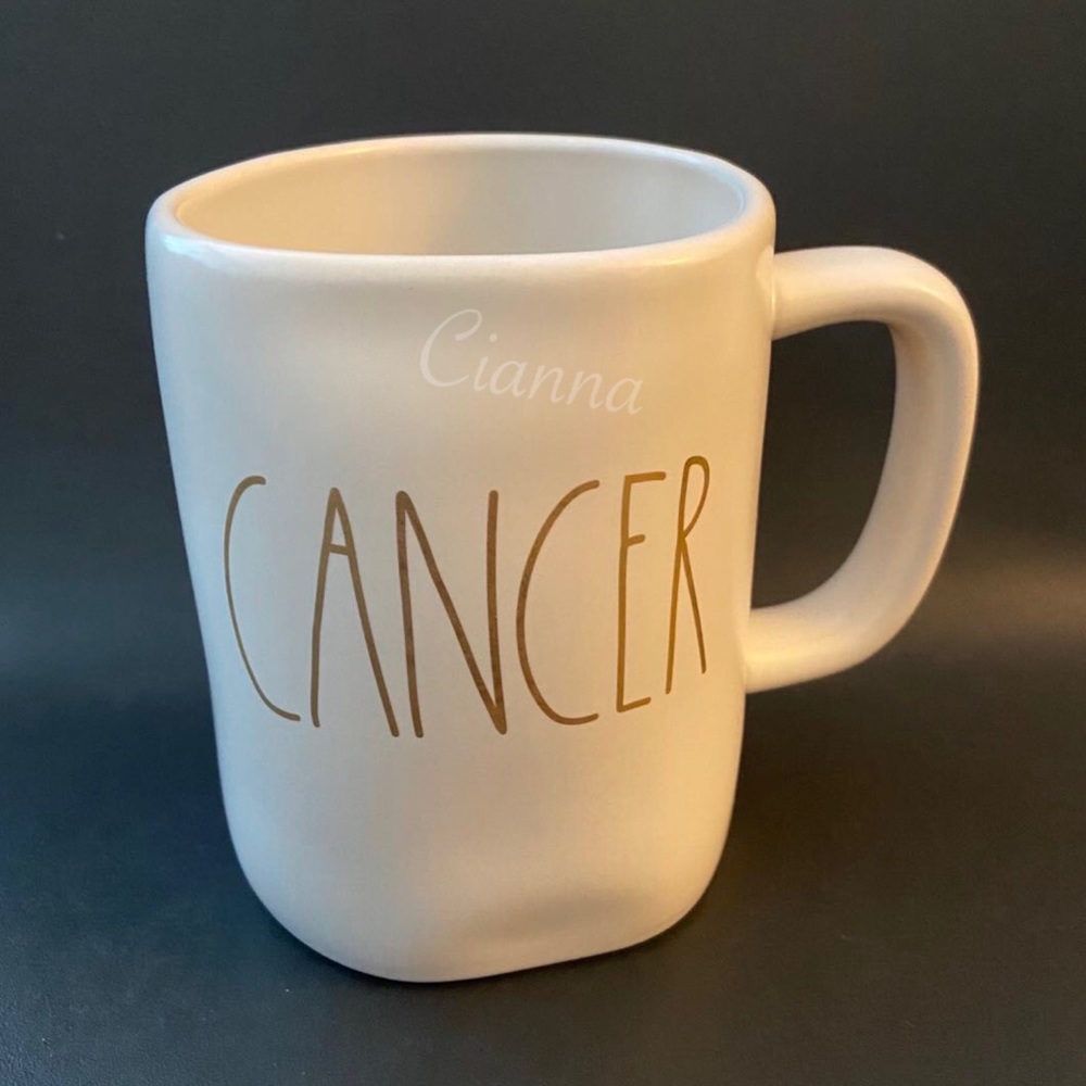 Rae Dunn Cancer Zodiac Double Sided Mug